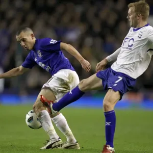 Battle for Supremacy: Osman vs Larsson at Goodison Park - Everton vs Birmingham City (Barclays Premier League, 09 Mar 2011) Battle for Supremacy: Osman vs Larsson at Goodison Park - Everton vs Birmingham City (Barclays Premier League, 09 Mar 2011)