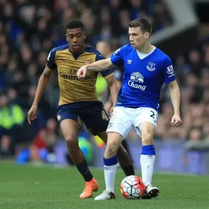 Battle for Supremacy: Iwobi vs. Coleman at Goodison Park - Everton vs. Arsenal, Barclays Premier League Battle for Supremacy: Iwobi vs. Coleman at Goodison Park - Everton vs. Arsenal, Barclays Premier League