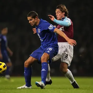 Battle at Upton Park: Rodwell vs. Parker - A Premier League Clash between Everton's Jack Rodwell and West Ham's Scott Parker (26 December 2010) Battle at Upton Park: Rodwell vs. Parker - A Premier League Clash between Everton's Jack Rodwell and West Ham's Scott Parker (26 December 2010)