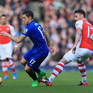 Battleground Emirates: Giroud vs. Besic - Premier League Clash: A Fight for Supremacy