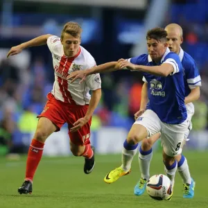 Battling for Control: Oviedo vs. Freeman in Everton's Capital One Cup Showdown against Stevenage Battling for Control: Oviedo vs. Freeman in Everton's Capital One Cup Showdown against Stevenage