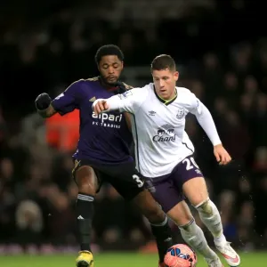 Battling for FA Cup Glory: A Clash Between Alex Song and Ross Barkley Battling for FA Cup Glory: A Clash Between Alex Song and Ross Barkley