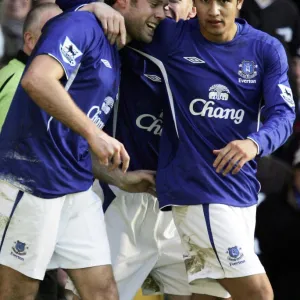 Beattie and Cahill's Unforgettable Moment: Everton's First Goal Celebration