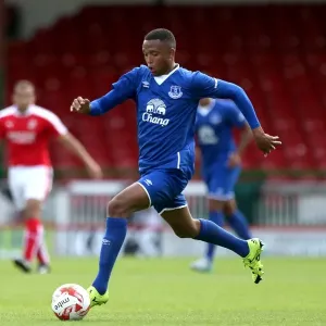 Brendan Galloway Goes Head-to-Head with Swindon Town in Everton's Pre-Season Clash at The County Ground