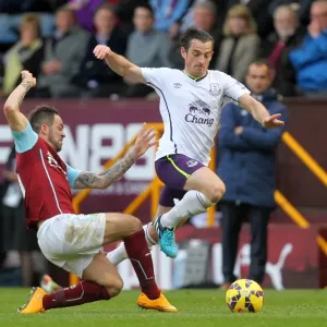 Burnley vs. Everton: Ings vs. Baines Clash in Premier League - Lynne Cameron/PA Wire Burnley vs. Everton: Ings vs. Baines Clash in Premier League - Lynne Cameron/PA Wire