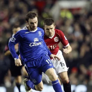 Clash of Carrick and McFadden: Manchester United vs. Everton (Premier League, 29/11/06) Clash of Carrick and McFadden: Manchester United vs. Everton (Premier League, 29/11/06)