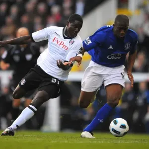 Clash of Champions: Distin vs. Johnson - Fulham vs. Everton, Premier League Showdown (September 25, 2010) Clash of Champions: Distin vs. Johnson - Fulham vs. Everton, Premier League Showdown (September 25, 2010)