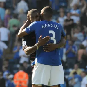 Clash of Champions: Distin vs Kaboul - Everton vs Portsmouth, Barclays Premier League Clash of Champions: Distin vs Kaboul - Everton vs Portsmouth, Barclays Premier League