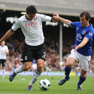 Clash at Craven Cottage: Baines vs. Kelly - Premier League Showdown (Fulham v Everton, 25 September 2010) Clash at Craven Cottage: Baines vs. Kelly - Premier League Showdown (Fulham v Everton, 25 September 2010)