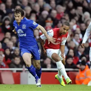 Clash at Emirates: Baines vs. Walcott - Intense Rivalry in Arsenal vs. Everton (10 December 2011) Clash at Emirates: Baines vs. Walcott - Intense Rivalry in Arsenal vs. Everton (10 December 2011)
