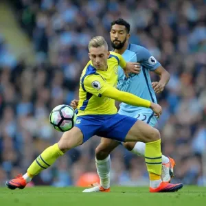 Clash at Etihad: A Battle Between Gael Clichy and Gerard Deulofeu Clash at Etihad: A Battle Between Gael Clichy and Gerard Deulofeu