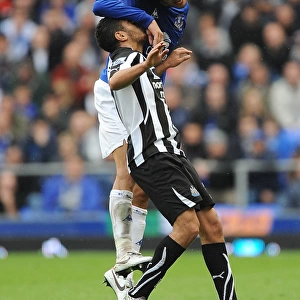 A Clash of Forces: Fellaini vs Ben Arfa - Everton vs Newcastle United (Barclays Premier League, 18 September 2010)