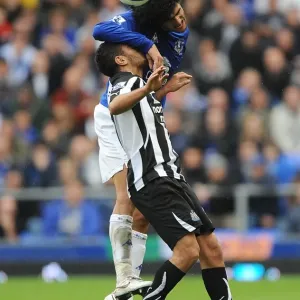 A Clash of Forces: Fellaini vs Ben Arfa - Everton vs Newcastle United (Barclays Premier League, 18 September 2010) A Clash of Forces: Fellaini vs Ben Arfa - Everton vs Newcastle United (Barclays Premier League, 18 September 2010)