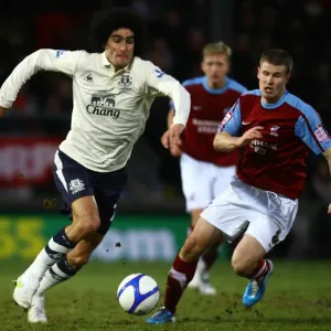 Clash of Giants: Fellaini vs. O'Connor - Everton's Showdown at Scunthorpe United's Glanford Park, FA Cup Third Round Clash of Giants: Fellaini vs. O'Connor - Everton's Showdown at Scunthorpe United's Glanford Park, FA Cup Third Round