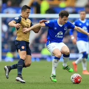 Clash at Goodison Park: Sanchez vs. Baines in Premier League Showdown Clash at Goodison Park: Sanchez vs. Baines in Premier League Showdown