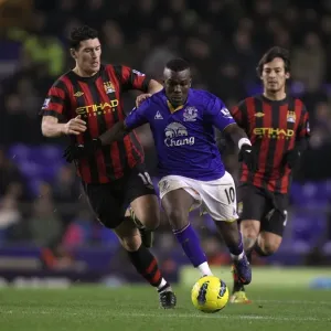 Clash of the Midfield Maestros: Gareth Barry vs Royston Drenthe - Everton vs Manchester City, Barclays Premier League (31 January 2012) Clash of the Midfield Maestros: Gareth Barry vs Royston Drenthe - Everton vs Manchester City, Barclays Premier League (31 January 2012)