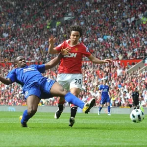 Print of a Premier League moment at Old Trafford Print of a Premier League moment at Old Trafford