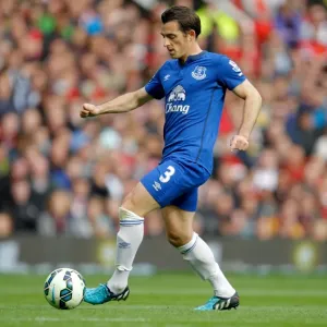 Clash at Old Trafford: Leighton Baines vs. Manchester United Clash at Old Trafford: Leighton Baines vs. Manchester United