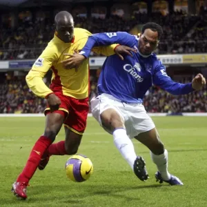 Clash on the Pitch: Steve Kabba vs. Joleon Lescott - A Rivalry Unforgettable: Watford vs. Everton Clash on the Pitch: Steve Kabba vs. Joleon Lescott - A Rivalry Unforgettable: Watford vs. Everton