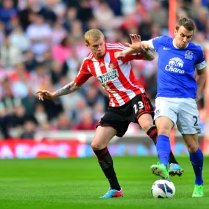 Premier League Collection: Sunderland 1 v Everton 0 : Stadium of Light : 20-04-2013