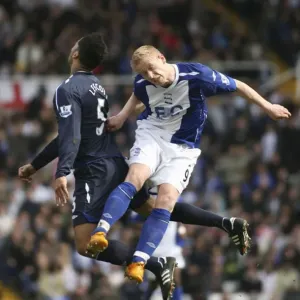 Clash of the Titans: Forssell vs. Lescott - Birmingham vs. Everton, 2008 Clash of the Titans: Forssell vs. Lescott - Birmingham vs. Everton, 2008
