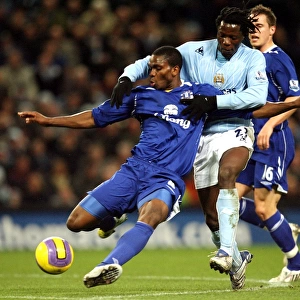 Clash of Titans: Mwaruwari vs. Yobo - Manchester City vs. Everton (Premier League, 25/2/08)