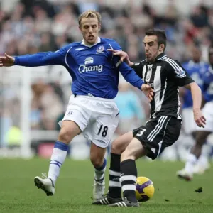 Clash of the Titans: Neville vs Enrique - Everton vs Newcastle United, Barclays Premier League Clash of the Titans: Neville vs Enrique - Everton vs Newcastle United, Barclays Premier League