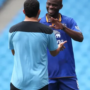 Clash of the Titans: Tevez vs. Saha - Manchester City vs. Everton, Premier League Showdown (September 2011) Clash of the Titans: Tevez vs. Saha - Manchester City vs. Everton, Premier League Showdown (September 2011)