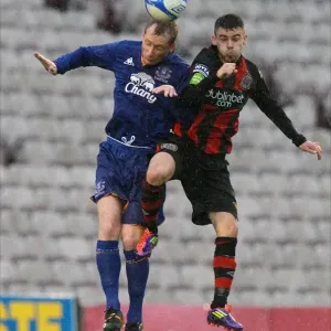 Clash of Tonys: Hibbert vs. Burke at Dalymount Park (Everton vs. Bohemians, August 15, 2011) Clash of Tonys: Hibbert vs. Burke at Dalymount Park (Everton vs. Bohemians, August 15, 2011)