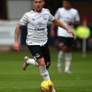 Conor McAleny in Action: Everton's Pre-Season Friendly at Dundee's Dens Park Conor McAleny in Action: Everton's Pre-Season Friendly at Dundee's Dens Park