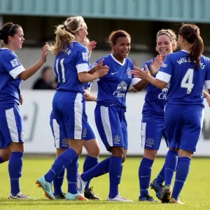 Controversial Own Goal: Nikita Parris's Shot Turned Against Everton in FA WSL Match vs. Bristol Academy Women