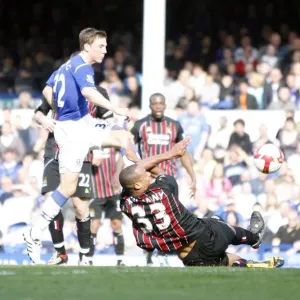 Season 08-09 Prints: Everton V Manchester City