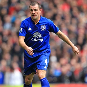 Darron Gibson vs Manchester United: Everton's Battle at Old Trafford - Barclays Premier League (22 April 2012)