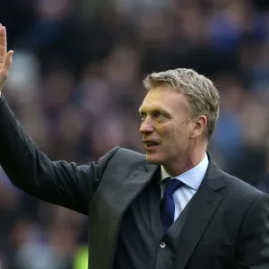 David Moyes Celebrates Everton's Victory Over West Ham United: Everton 2 - West Ham 0 (Goodison Park, May 12, 2013) David Moyes Celebrates Everton's Victory Over West Ham United: Everton 2 - West Ham 0 (Goodison Park, May 12, 2013)
