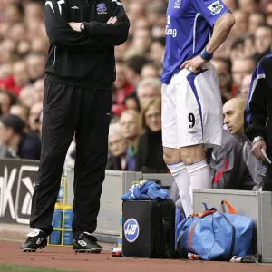 David Moyes and Duncan Ferguson