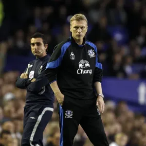 David Moyes and Everton Face Huddersfield Town in Carling Cup Second Round at Goodison Park David Moyes and Everton Face Huddersfield Town in Carling Cup Second Round at Goodison Park
