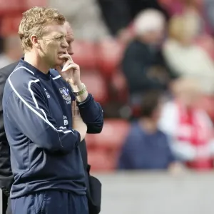 David Moyes and Everton Face Stoke City in Barclays Premier League Showdown (September 14, 2008) David Moyes and Everton Face Stoke City in Barclays Premier League Showdown (September 14, 2008)