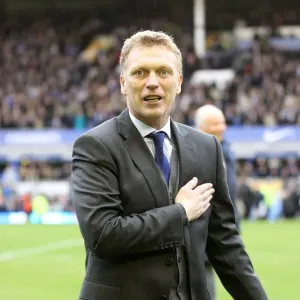 David Moyes and Everton Fans Celebrate Victory over West Ham United (12-05-2013) David Moyes and Everton Fans Celebrate Victory over West Ham United (12-05-2013)