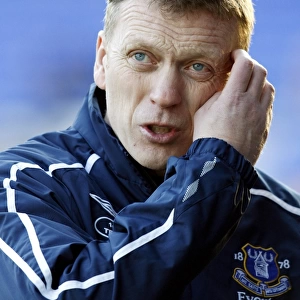 David Moyes and Everton Take on Sunderland in Barclays Premier League, 08/09 - Goodison Park
