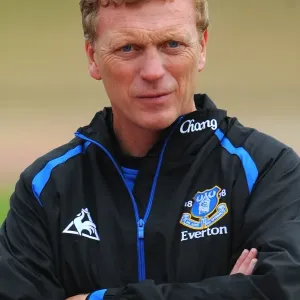 Former Players And Staff Prints: David Moyes