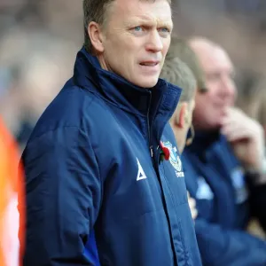 David Moyes Print: Everton vs. West Ham United Premier League Match David Moyes Print: Everton vs. West Ham United Premier League Match