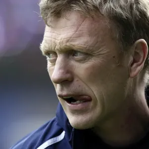 David Moyes Leads Everton to Victory Print David Moyes Leads Everton to Victory Print