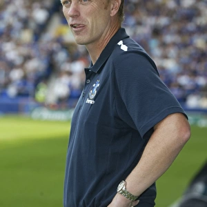 David Moyes Leads Everton Against Wigan Athletic in FA Premier League (11/8/07)