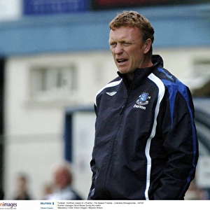 David Moyes Leads Everton's Pre-Season Friendly Against Northern Ireland XI at Coleraine Showgrounds (14/7/07)