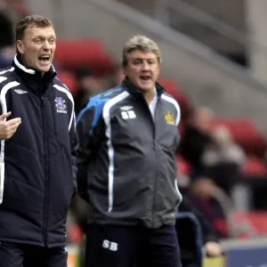 David Moyes vs Steve Bruce: Everton vs Wigan Athletic Clash in Premier League, 2008