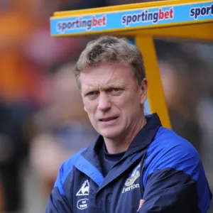 David Moyes Watches Everton Battle Wolverhampton Wanderers in Premier League Showdown at Molineux (06 May 2012) David Moyes Watches Everton Battle Wolverhampton Wanderers in Premier League Showdown at Molineux (06 May 2012)