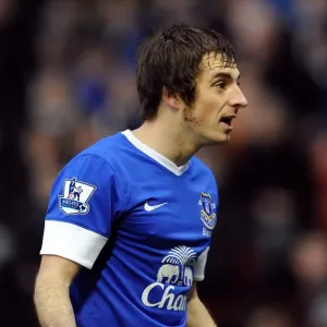 Decisive Draw at Britannia Stadium: Leighton Baines in Action for Everton vs Stoke City (BPL, December 15, 2012) Decisive Draw at Britannia Stadium: Leighton Baines in Action for Everton vs Stoke City (BPL, December 15, 2012)