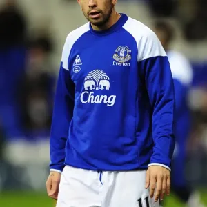 Denis Stracqualursi Scores the Game-Winning Goal for Everton against Tottenham Hotspur in the Barclays Premier League (11 January 2012) Denis Stracqualursi Scores the Game-Winning Goal for Everton against Tottenham Hotspur in the Barclays Premier League (11 January 2012)