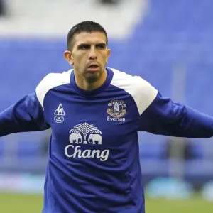 Denis Stracqualursi Scores the Winning Goal for Everton Against Wolverhampton Wanderers (19 November 2011, Goodison Park) Denis Stracqualursi Scores the Winning Goal for Everton Against Wolverhampton Wanderers (19 November 2011, Goodison Park)