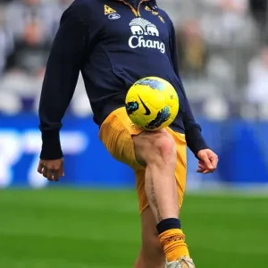 Denis Stracqualursi vs Newcastle: Everton's Striker Faces Off at St. James Park (November 2011) Denis Stracqualursi vs Newcastle: Everton's Striker Faces Off at St. James Park (November 2011)